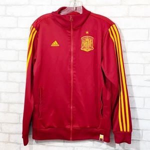 Adidas España anthem zip up jacket size Small
